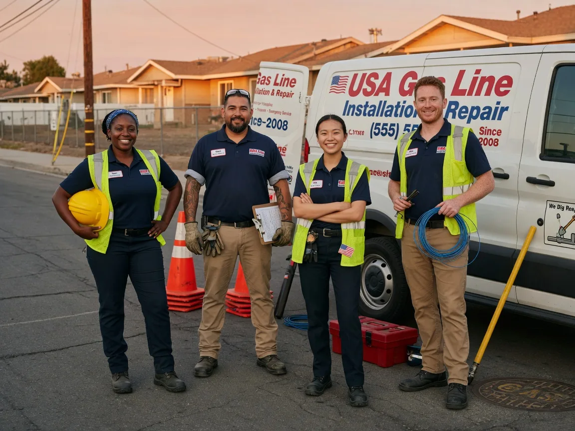 Gas Line Installation company in Mathews, LA